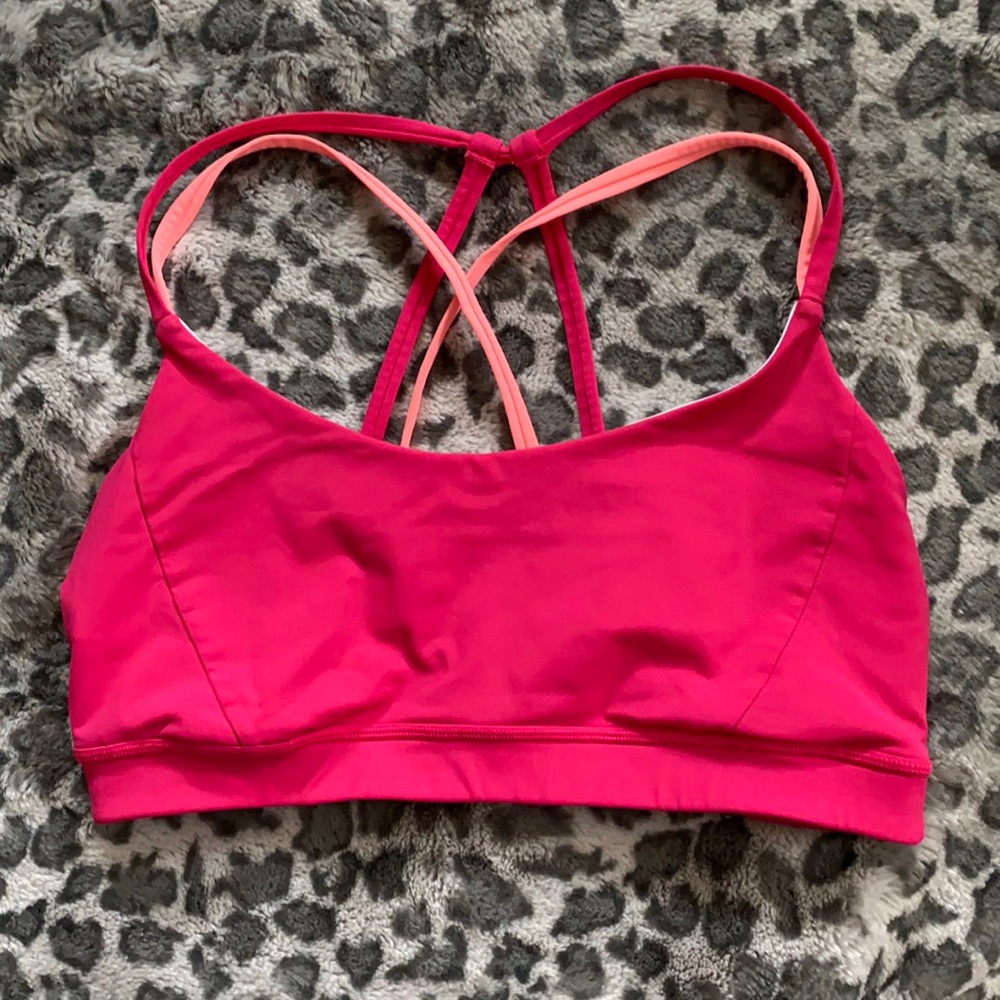 Zella Hot Pink Sports Bra